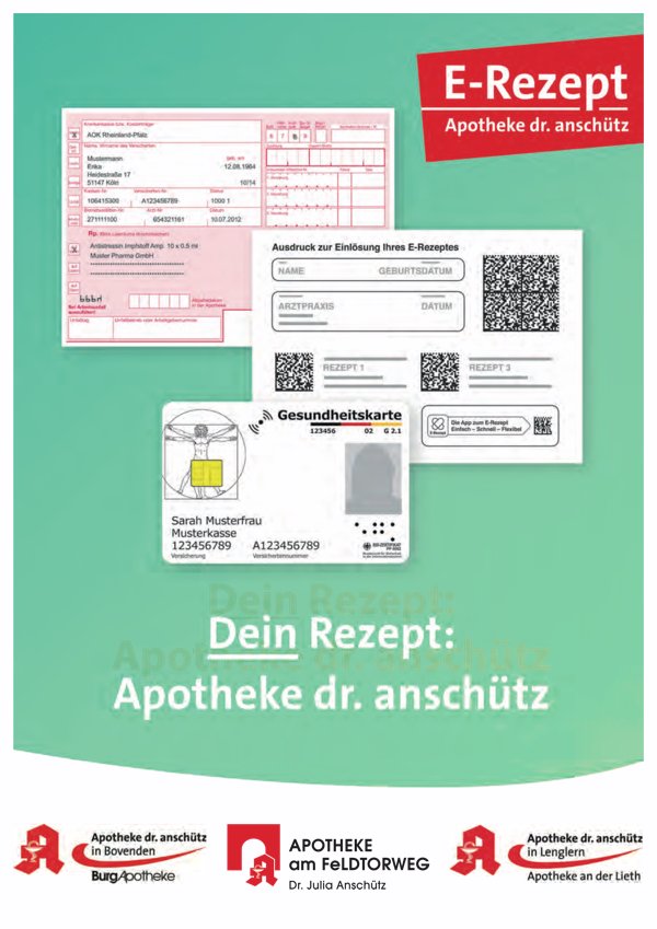 E-Rezept einlösen E-Rezept einlösen